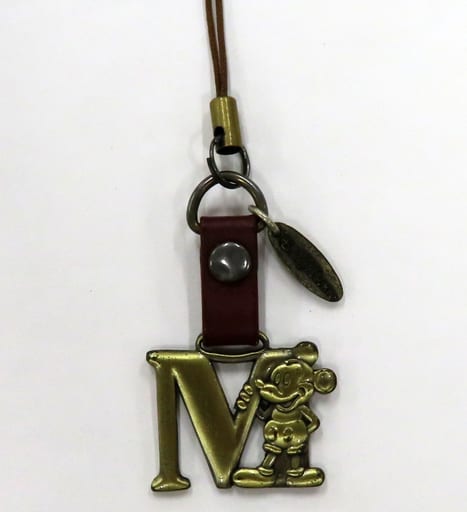 駿河屋 -<中古>ミッキーマウス(M) イニシャルストラップ 「ディズニー