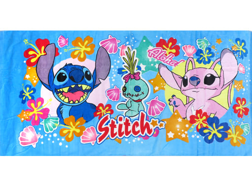 スティッチ&エンジェル ジャンボバスタオル 「リロ&スティッチ」