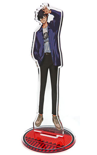 主人公(ペルソナ5) アクリルスタンドフィギュア 「ペルソナ 25周年 コラボレーションカフェ powered by Animax Cafe+」 主人公(ペルソナ5) アクリルスタンドフィギュア 「ペルソナ 25周年 コラボレーションカフェ powered by Animax Cafe+」