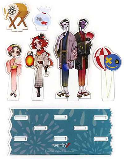 B.踊り子&泣きピエロ&白黒無常 夏祭り デフォルメ アクリルジオラマ 「Identity V 第五人格」 B.踊り子&泣きピエロ&白黒無常 夏祭り デフォルメ アクリルジオラマ 「Identity V 第五人格」