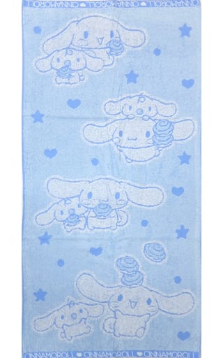 駿河屋 -<中古>3.シナモロール バスタオル 「サンリオ当りくじ