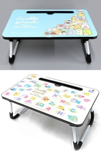 フラワープリント すみっこベビー木製ラップトップテーブル - 通販