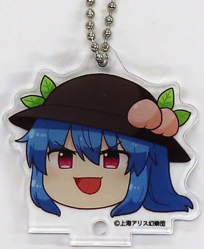 比那名居天子 「東方Project×アトレ秋葉原 博麗神社～夏祭り2022 東方Projectアクリルキーホルダーゆっくり幻想郷コレクションE」