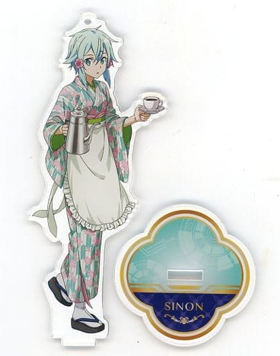 シノン スタンド付きビッグアクリルキーホルダー カフェver. 「セガコラボカフェ ソードアート・オンライン アリシゼーション」