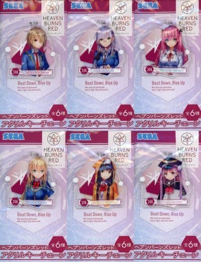 駿河屋 - 【買取】全6種セット アクリルキーチェーン 「ヘブンバーンズ