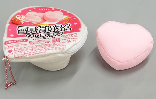 駿河屋 -<中古>いちご ロッテ雪見だいふくクッション4LMC