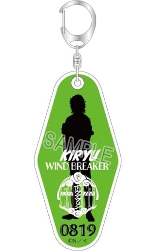 桐生三輝 モーテルキーホルダー 「WIND BREAKER」