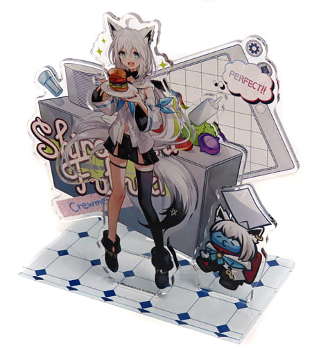 駿河屋 -<中古>白上フブキ アクリルジオラマスタンド 「Among Us