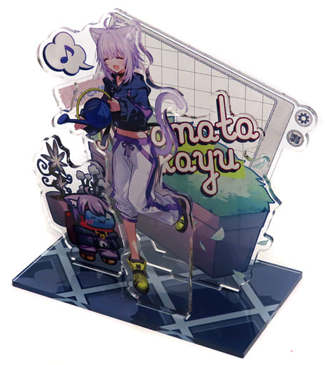 猫又おかゆ アクリルジオラマスタンド 「Among Us×バーチャルYouTuber ホロライブ」 猫又おかゆ アクリルジオラマスタンド 「Among Us×バーチャルYouTuber ホロライブ」