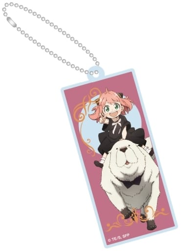 04.アーニャ＆ボンド キラキラアクリルチェーン 「SPY×FAMILY」