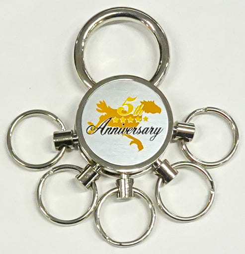 取寄商品 ファイナルファンタジー11 5周年記念 5連キーホルダー - 通販