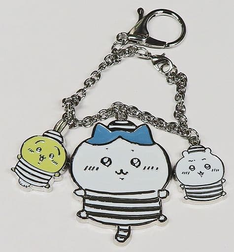 駿河屋 -<中古>ちいかわ&ハチワレ&うさぎ(囚人服) バッグチャーム