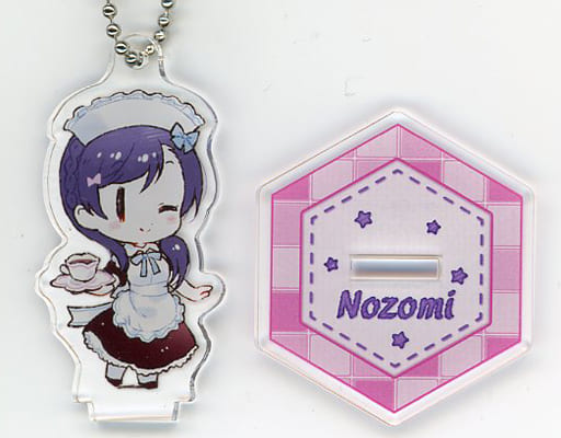 東條希 「ラブライブ!シリーズ GiGOコラボカフェ LoveLive!Days スタンド付きデフォルメアクリルキーホルダー(μ’s ウェイトレス)」