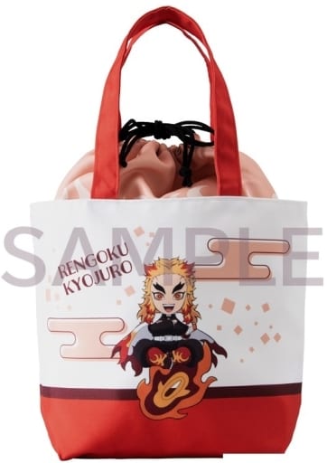 駿河屋 -<新品/中古>煉獄杏寿郎 ちょこんとのっかりミニキャラ 巾着口