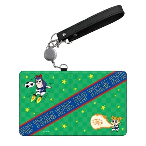 駿河屋 - 【買取】ポプ子&ピピ美 パスケース 「ポプテピピック