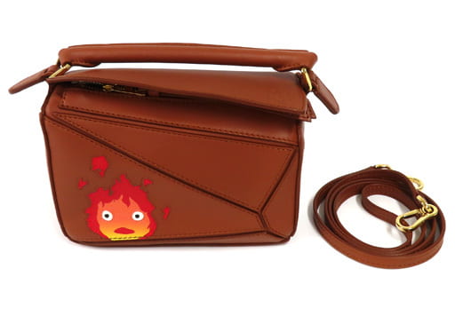 LOEWE ロエベ ハウルの動く城 カルシファー　パズルバッグ ミニ