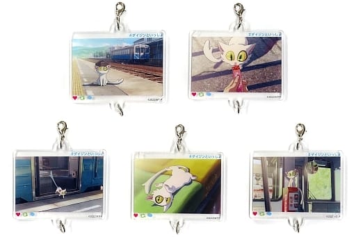 駿河屋 -<中古>全5種セット 『#ダイジンといっしょ』アクリル