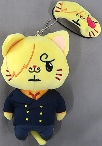 [破損品] サンジ アイマスク付きぬいぐるみキーホルダー withCAT サンジ 「ワンピース」