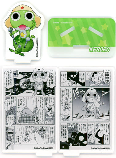 フラワープリント ケロロ軍曹 くじメイト B賞 ジオラマアクリル