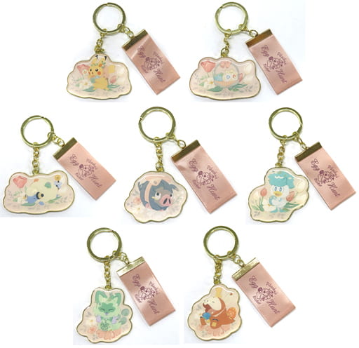 駿河屋 -<中古>全7種セット 「ポケットモンスター メタルキーリング