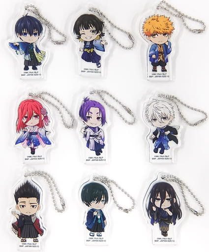 駿河屋 -<中古>全9種セット 和装きゅんキャラアクリルマスコット きゅ