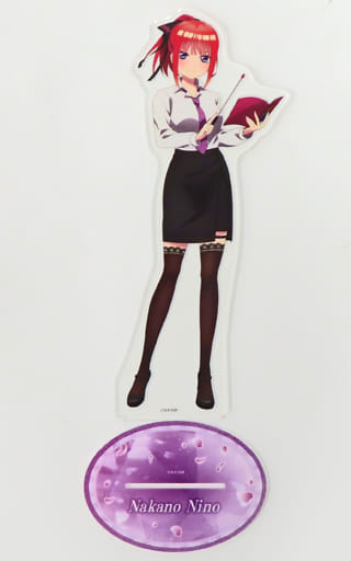 中野二乃 BIGアクリルスタンド 「映画 五等分の花嫁 ランダムHIT 缶バッジ! -SWEET STUDY-」 BIG HIT賞 中野二乃 BIGアクリルスタンド 「映画 五等分の花嫁 ランダムHIT 缶バッジ! -SWEET STUDY-」 BIG HIT賞