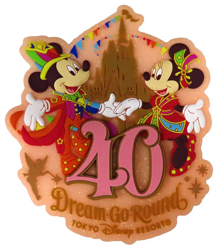 ミッキー&ミニー マグネット 「東京ディズニーリゾート40周年 “ドリームゴーラウンド”」 東京ディズニーリゾート限定 ミッキー&ミニー マグネット 「東京ディズニーリゾート40周年 “ドリームゴーラウンド”」 東京ディズニーリゾート限定