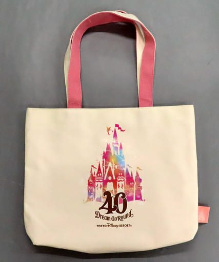 ディズニー 40周年 ドリームゴーラウンド トートバッグ 新品 お品切れ