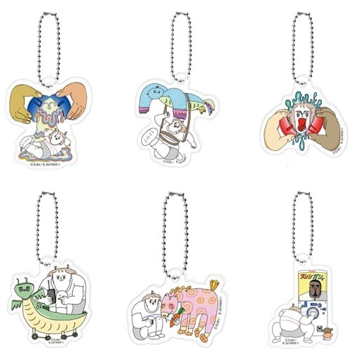 駿河屋 -<中古>全6種セット 「カッラフルなエッッブリデイ アクリル