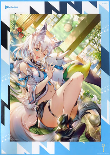 海外販売× ホロライブ 一番くじ vol2 白上フブキ ビジュアルボード