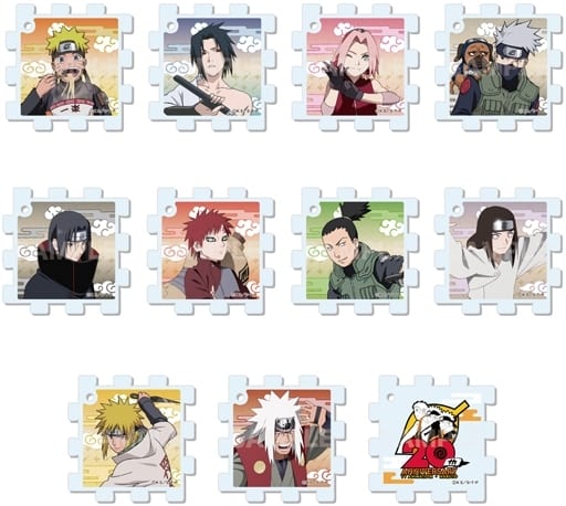 駿河屋 -<新品/中古>【BOX】NARUTO-ナルト-疾風伝 パズルキーホルダー