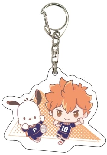日向翔陽×ポチャッコ 「ハイキュー!!×サンリオキャラクターズ アクリル 01.ミニキャライラスト」