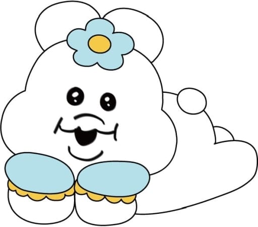 んぽちゃむ マスコット 「んぽちゃむ」