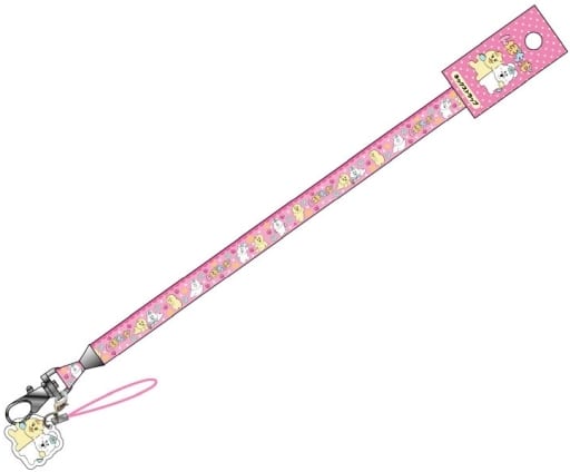 んぽちゃむ＆きみまろピンク マスコット付ネック 「んぽちゃむ」
