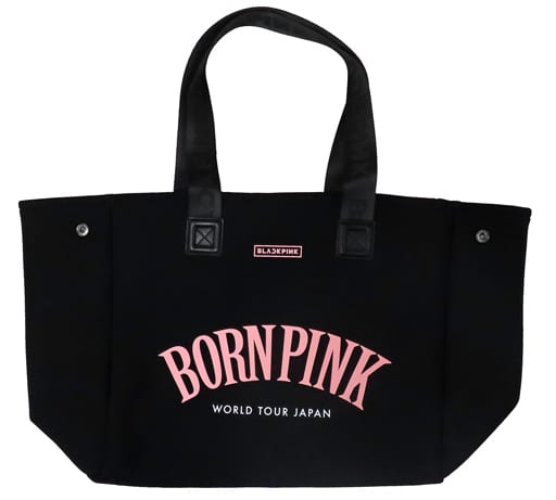 BLACKPINK BORNPINK トートバッグ ペンライトホルダー- BLACKPINK BORNPINK トートバッグ ペンライトホルダー-
