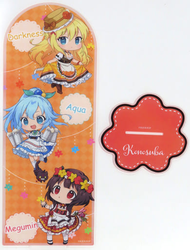駿河屋 -<中古>アクア&めぐみん&ダクネス/SD BIGアクリルスタンド