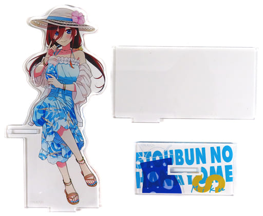 駿河屋 -<中古>中野三玖 アクリルスタンド<Resort Mood> 「五等分の