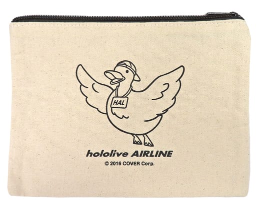 駿河屋 -<中古>hololive AIRLINE 限定トラベルポーチ 「バーチャル