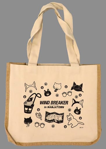 駿河屋 -<中古>総柄 トートバッグ 「WIND BREAKER in ナンジャタウン 駿河屋 -<中古>総柄 トートバッグ 「WIND BREAKER in ナンジャタウン