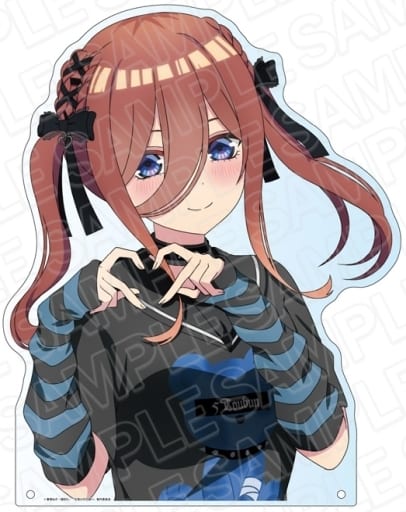 中野三玖(サブカルパンクver.) 特大ダイカットアクリルボード 「五等分の花嫁∽」