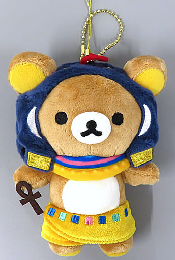 古代エジプト展 ぶらさげぬいぐるみ リラックマ ホルスさま風 古代エジプト展 ぶらさげぬいぐるみ リラックマ ホルスさま風
