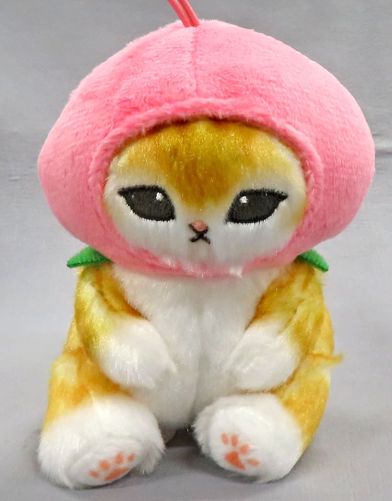 ももにゃん フルーツにゃんマスコットぬいぐるみ 「mofusand」
