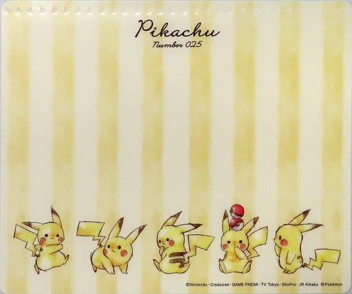 ピカチュウ(整列) はさめる抗菌マウスパッド Pikachu number025 「ポケットモンスター」 ポケモンセンター限定 ピカチュウ(整列) はさめる抗菌マウスパッド Pikachu number025 「ポケットモンスター」 ポケモンセンター限定