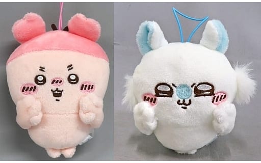 駿河屋 -<中古>全2種セット 古本屋・モモンガ マスコット 「ちいかわ