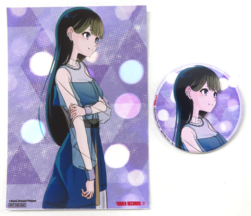 椎名立希 缶バッジ(限定盤)+L判ブロマイド 「CD BanG Dream! ガールズバンドパーティ! MyGO!!!!! 1st Album 迷跡波 Blu-ray付生産限定盤」 タワーレコード購入特典 椎名立希 缶バッジ(限定盤)+L判ブロマイド 「CD BanG Dream! ガールズバンドパーティ! MyGO!!!!! 1st Album 迷跡波 Blu-ray付生産限定盤」 タワーレコード購入特典