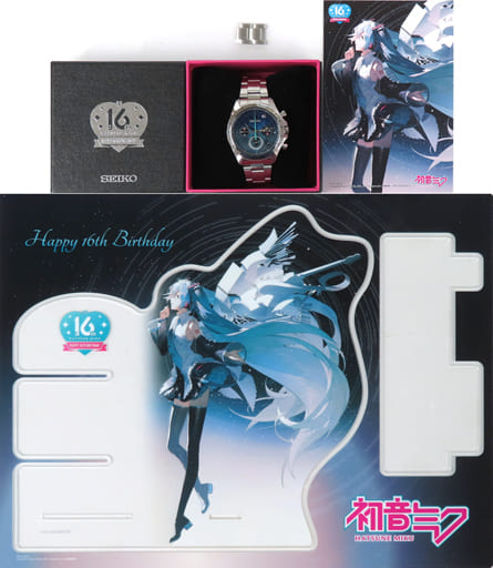 初音ミク Happy 16th Birthday ウオッチ 「初音ミク×SEIKO」 初音ミク Happy 16th Birthday ウオッチ 「初音ミク×SEIKO」
