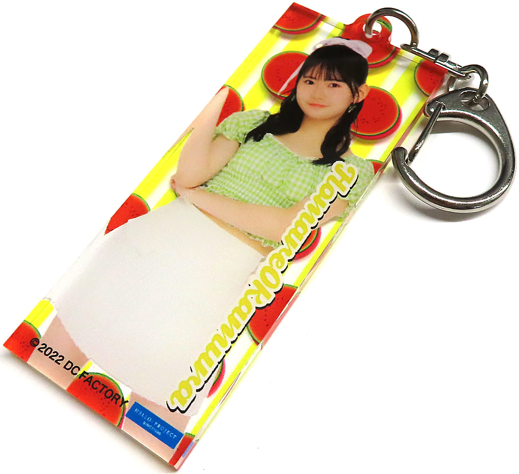 岡村ほまれ(モーニング娘。’22) ソロスティック 「モバガチャ Hello! Project オフィシャル オンラインガチャ 2022 Summer CITY CIRCUIT fruits ver.」 レア景品