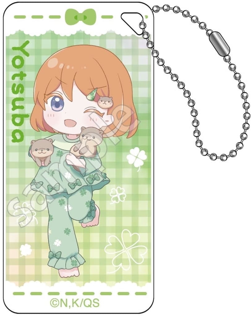 中野四葉 ふわぽわ リラックスタイム ドミテリアキーチェーンJr. 「五等分の花嫁∽」