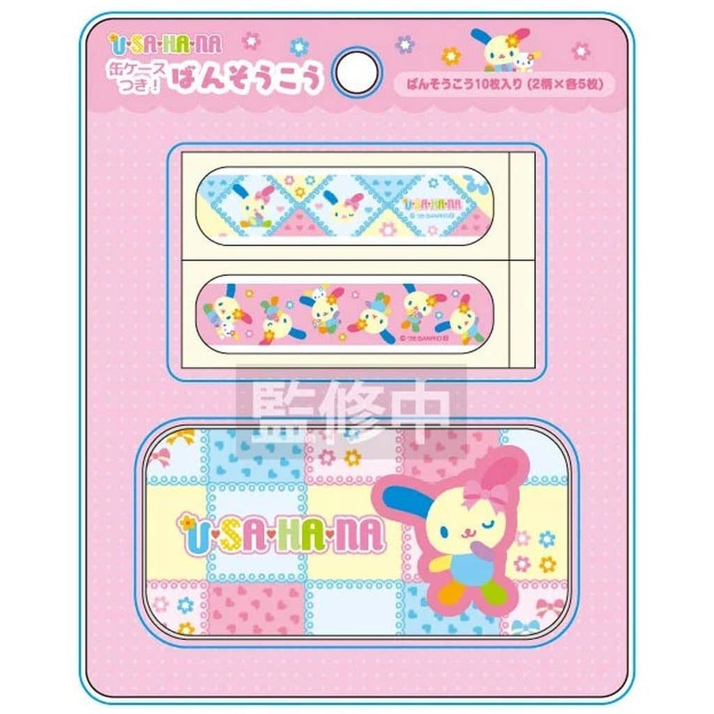 ウサハナ ばんそうこう ピンク 「サンリオキャラクターズ」