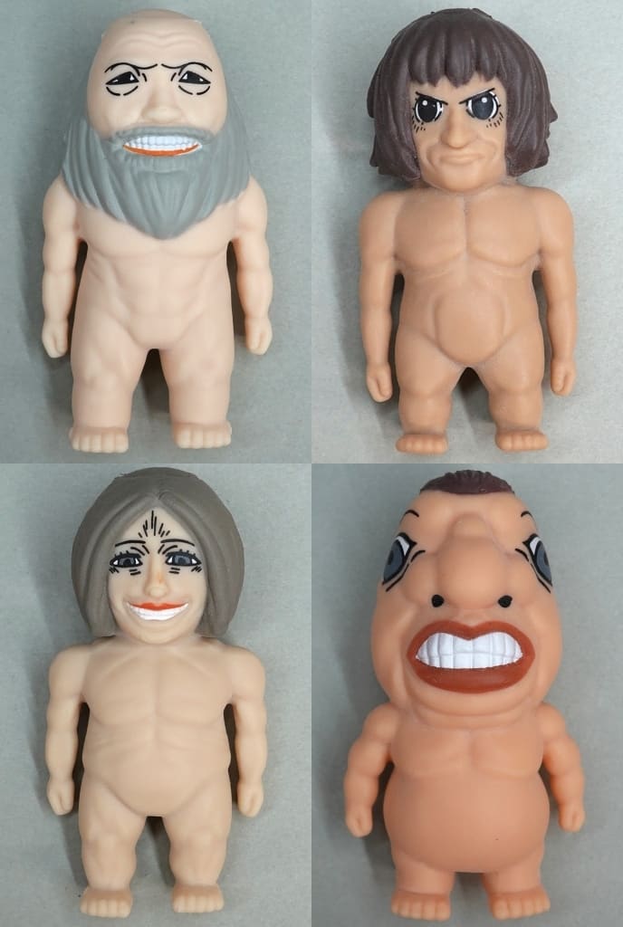 全4種セット 「進撃の巨人 スクイーズ」